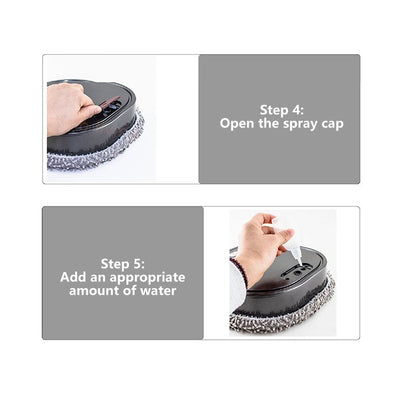 Humidifying Mopping Robot Dry Wet Robotic Vacuum Cleaner 1000pa Suction