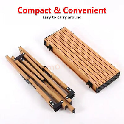 Egg Roll Foldable Table Outdoor Table Camping Picnic Table