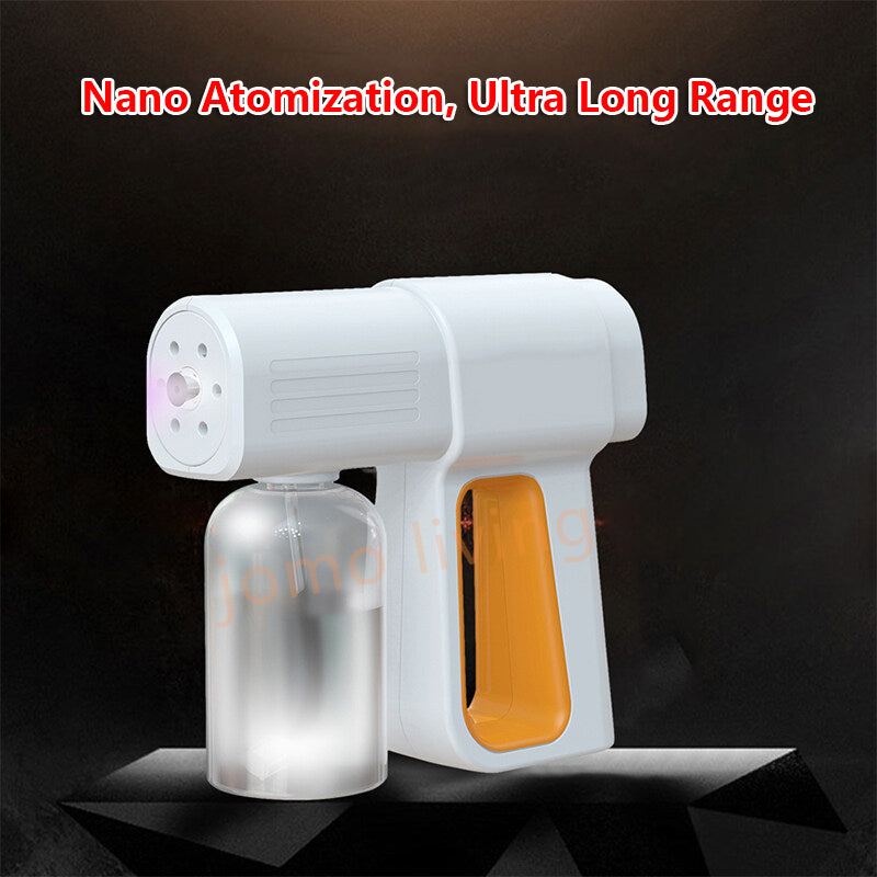 Sanitizer Spray Machine Disinfection Blue Ray Disinfectant Spray Gun UV Nano Atomizer K5