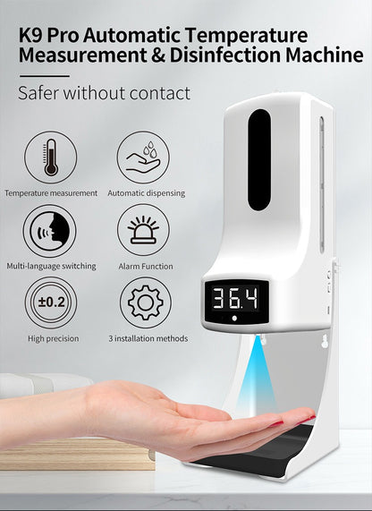 Wall-Mounted Thermometer K3 Pro K3 Non-Contact Digital Infrared Forehead | JOMO Singapore