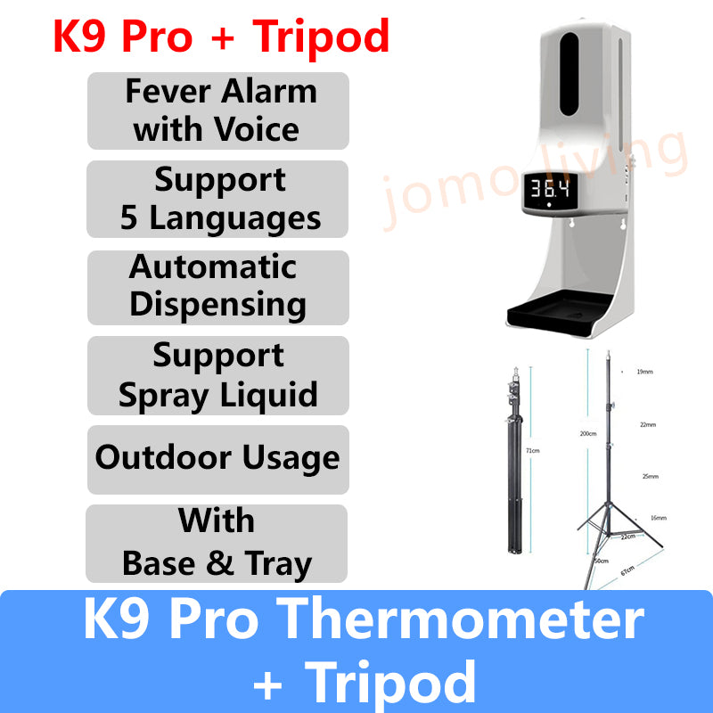 Wall-Mounted Thermometer K3 Pro K3 Non-Contact Digital Infrared Forehead