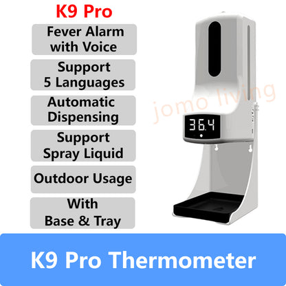 Wall-Mounted Thermometer K3 Pro K3 Non-Contact Digital Infrared Forehead | JOMO Singapore