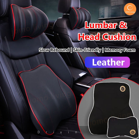 Memory Foam Waist Lumbar Support Car Back Seat Cushion