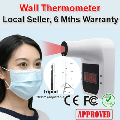 Non-Contact Wall Thermometer K3 Pro K3 Digital Infrared Forehead | JOMO Singapore