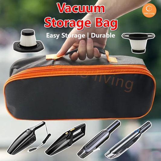 Portable Vacuum Storage Bag Wireless Handheld Car Home Vacuum Cleaner Powerful Suction