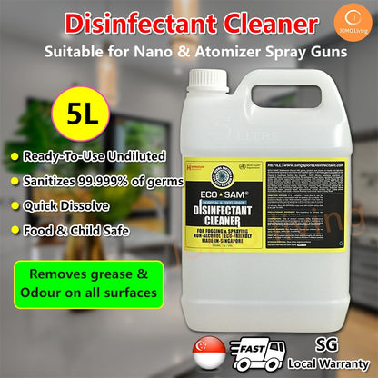ECOSAM Surface 5L Disinfectant Non Alcohol Based (Hospital grade) | JOMO Singapore