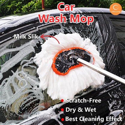 Car Wash Mop Milk Silk Large Mop Good for Brushing & Cleaning