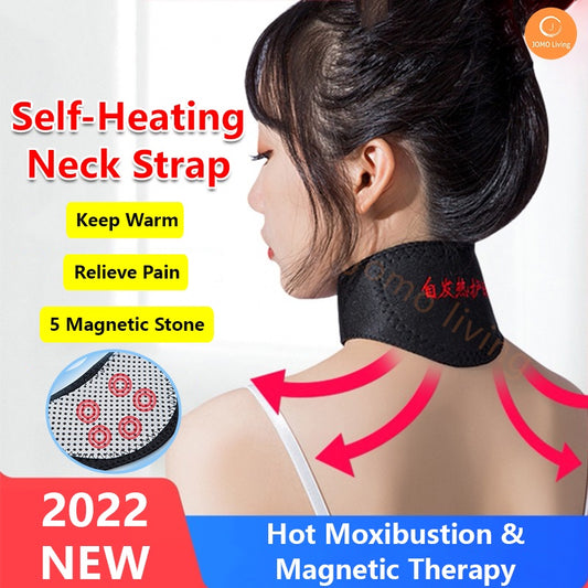 Tourmaline Neck Magnetic Therapy Brace Cervical Vertebra Physiotherapy Hot Compress