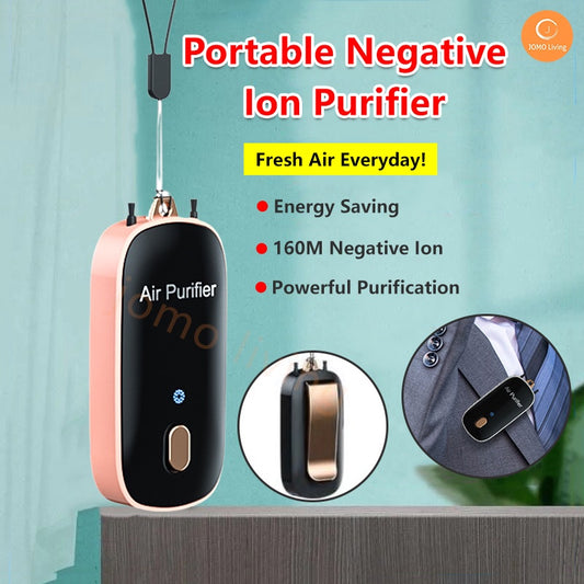 K7 Air Purifier Necklace Personal Wearable Negative Ion Sterilizer Portable Small Mini Smoke Purifiers