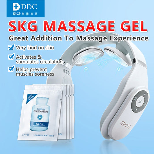 Massage Gel for SKG Smart 4098 4356 K3 K6 Portable Neck Cervical Massager Natural Reusable SG Ready Stock