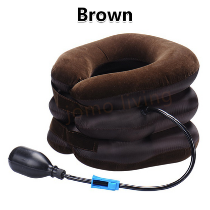 Neck Cervical Traction Device Inflatable Neck Support Cervical Collar Air Traction Device